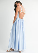 Load image into Gallery viewer, Lily Light Blue Maxi Dress
