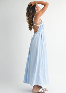 Lily Light Blue Maxi Dress