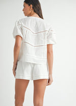 Load image into Gallery viewer, Courtney Off White Set
