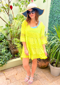 "Savannah" Short Dress Cover Up