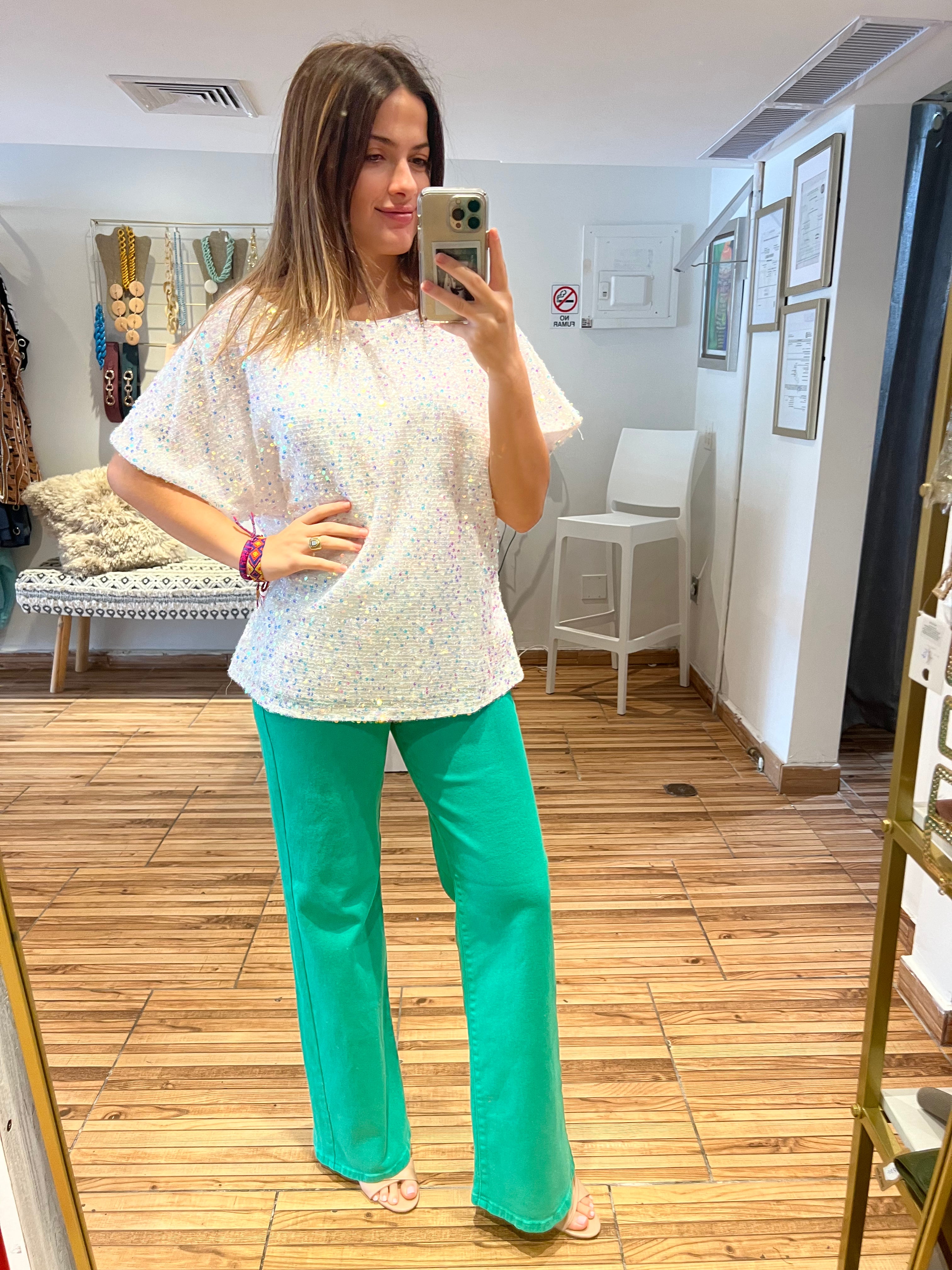 “Sarah” Sequin Top